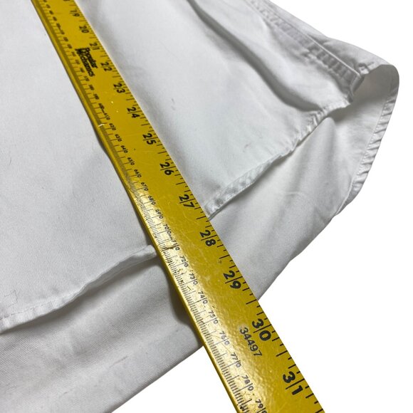 Ariat Mens Long Sleeve White Button-Up Western Shirt Brushpopper Work - Picture 9 of 15